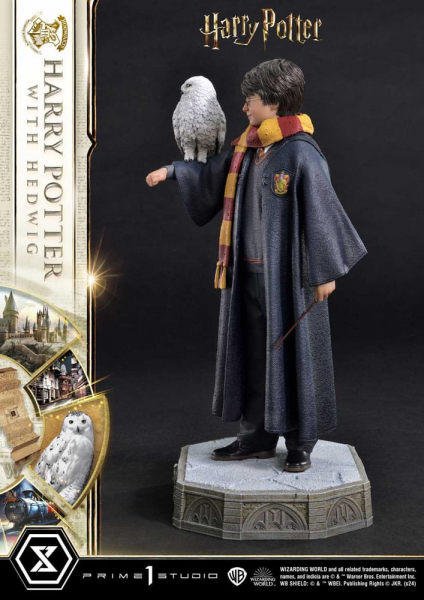 Harry Potter with Hedwig Statue 1:6 Prime Collectibles, 28 cm
