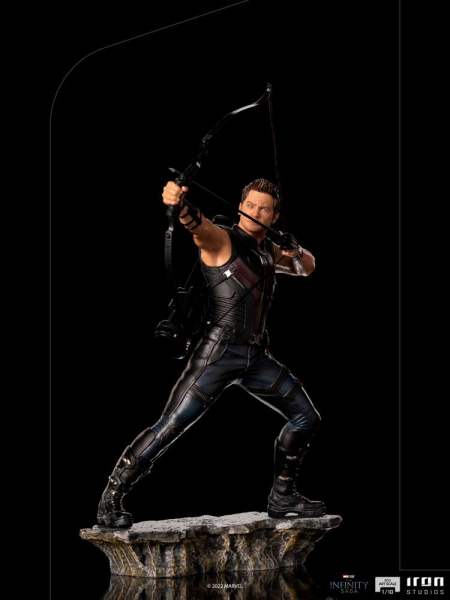 Hawkeye (Battle of NY) Statue Art Scale 1:10 Battle Diorama Series Infinity Saga, Marvel's The Avengers, 23 cm