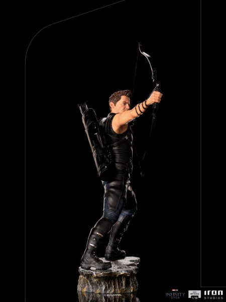 Hawkeye (Battle of NY) Statue Art Scale 1:10 Battle Diorama Series Infinity Saga, Marvel's The Avengers, 23 cm