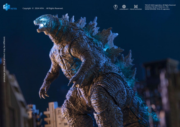 Heat Ray Godzilla Actionfigur Exquisite Basic+, Godzilla vs. Kong, 18 cm