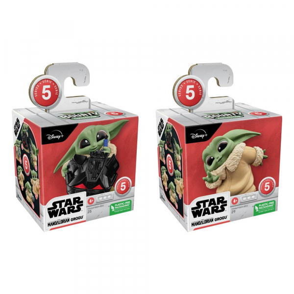 Grogu (Helmet Hijinks & Peek-A-Boo) Mini-Figuren Bounty Collection Serie 5, Star Wars: The Mandalorian, 6 cm