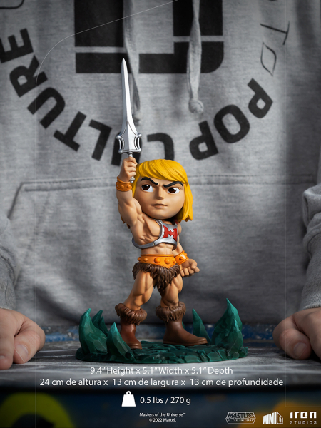 He-Man Vinyl-Figur MiniCo, Masters of the Universe, 24 cm