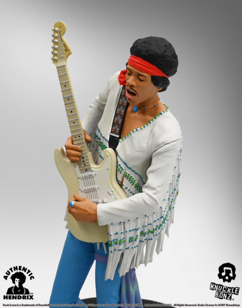 Jimi Hendrix Statue 1:9 Rock Iconz, 22 cm