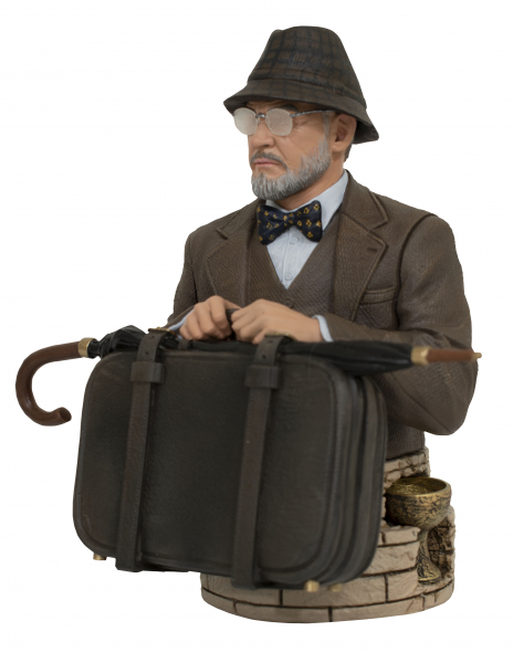 Henry Jones Sr. Bust 1/6, Indiana Jones and the Last Crusade, 15 cm