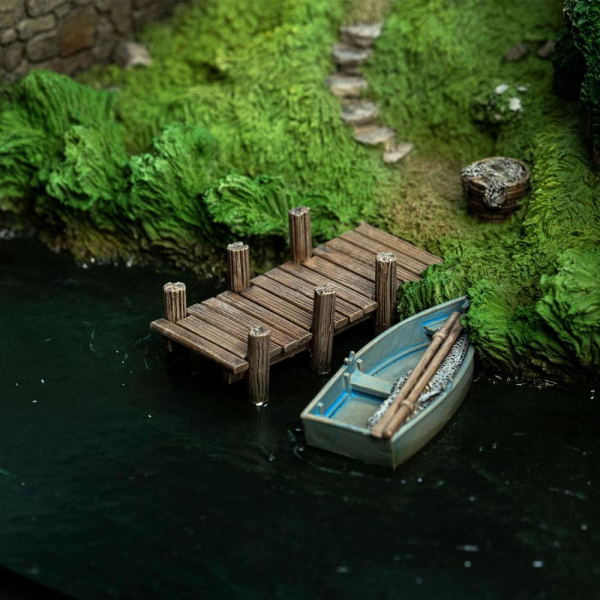 Hobbiton Mill & Bridge Diorama, Der Hobbit: Eine unerwartete Reise, 31 cm