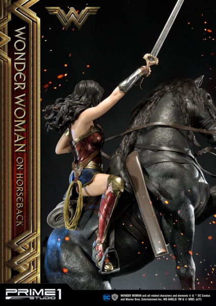 Wonder Woman on Horseback