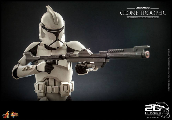 Clone Trooper Action Figure 1/6 Movie Masterpiece Series, Star Wars: Episode II, 30 cm