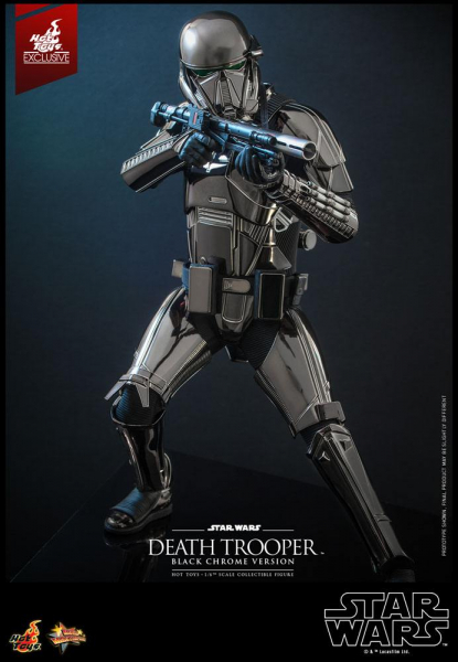 Death Trooper (Black Chrome Ver.) Action Figure 1/6 Movie Masterpiece Series Exclusive, Star Wars, 32 cm