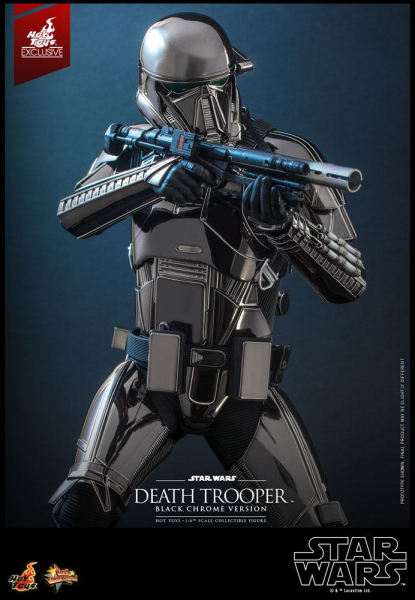 Death Trooper (Black Chrome Ver.) Action Figure 1/6 Movie Masterpiece Series Exclusive, Star Wars, 32 cm