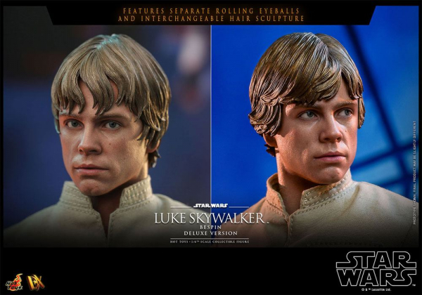 Luke Skywalker (Bespin) Actionfigur 1:6 Movie Masterpiece Series Deluxe, Star Wars: Episode V, 28 cm