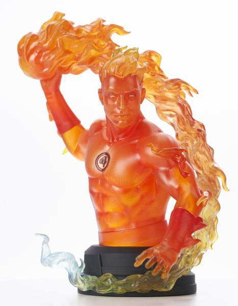 Human Torch Büste 1:6, Marvel Comics, 18 cm