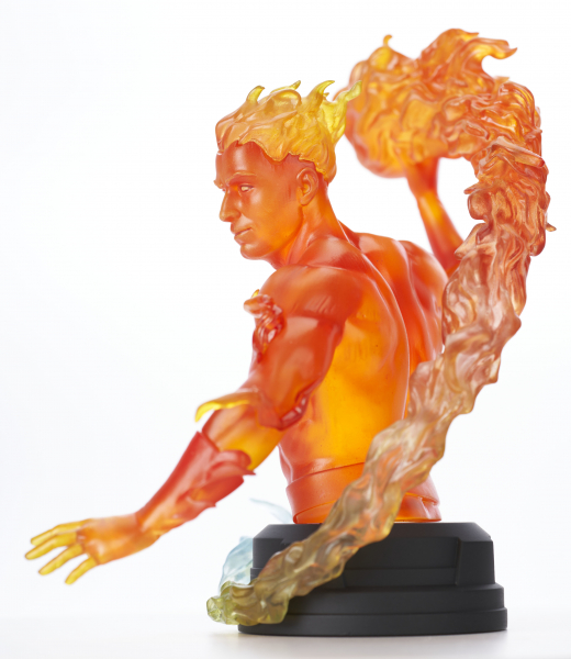 Human Torch Büste 1:6, Marvel Comics, 18 cm