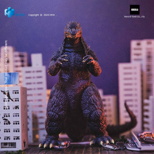 Godzilla Action Figure Exquisite Basic, Godzilla Against Mechagodzilla (2002), 18 cm