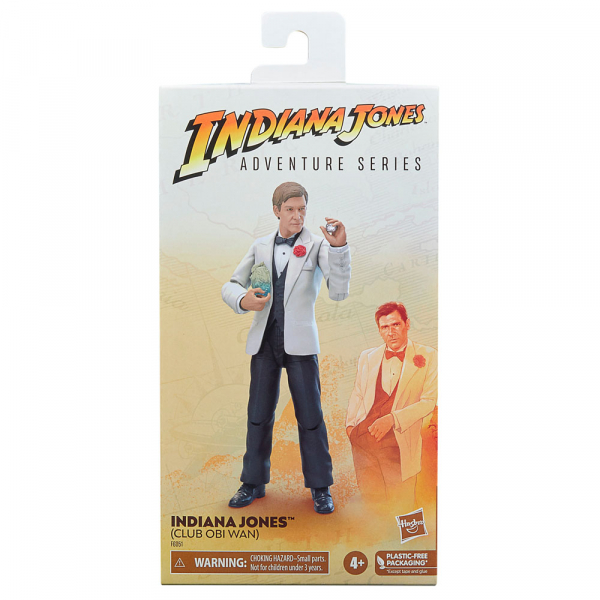 Indiana Jones (Club Obi Wan) Action Figure Adventure Series Exclusive, Indiana Jones and the Temple of Doom, 15 cm