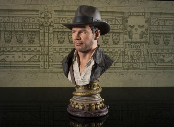 Indiana Jones Büste 1:2 Legends in 3D, Jäger des verlorenen Schatzes, 25 cm