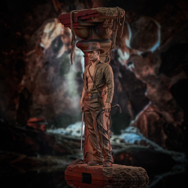 Indiana Jones Statue 1:7 Premier Collection, Indiana Jones und der Tempel des Todes, 38 cm