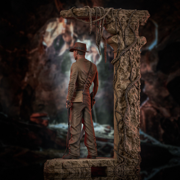 Indiana Jones Statue 1:7 Premier Collection, Indiana Jones und der Tempel des Todes, 38 cm