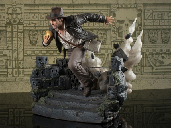 Indiana Jones Statue Gallery Deluxe, Raiders of the Lost Ark, 25 cm