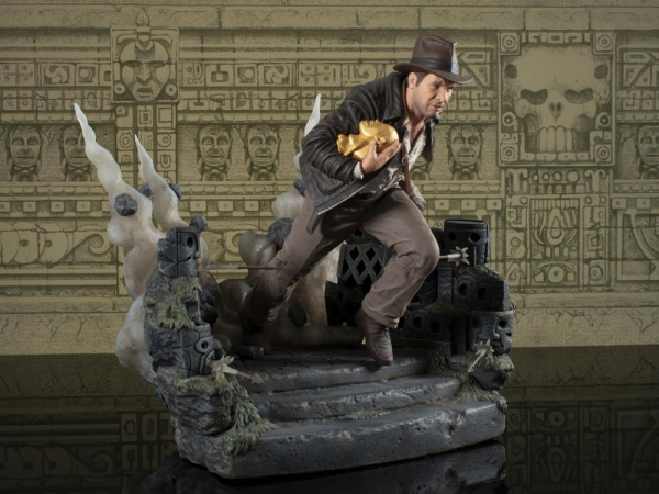 Indiana Jones Statue Gallery Deluxe, Raiders of the Lost Ark, 25 cm