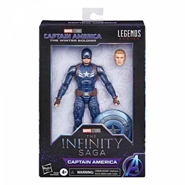 Captain America Actionfigur Marvel Legends Infinity Saga, Captain America: The Winter Soldier, 15 cm