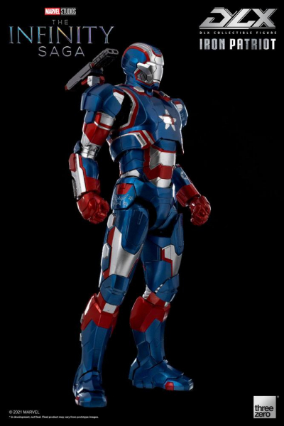 Iron Patriot Actionfigur 1:12 DLX, Infinity Saga, 18 cm