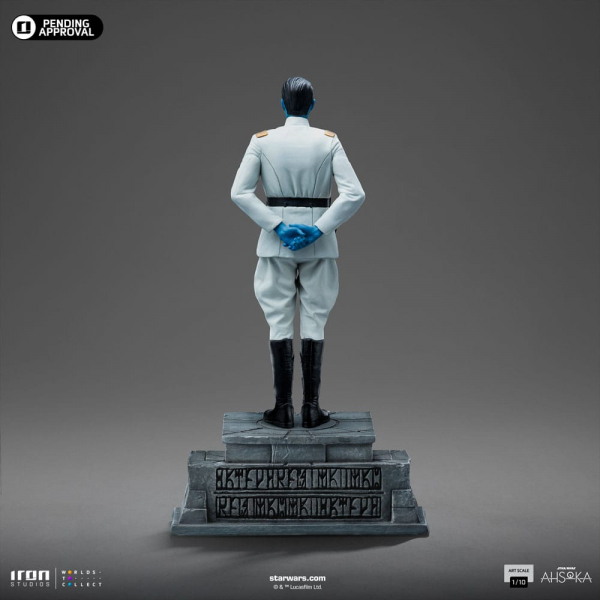 Grand Admiral Thrawn Statue 1/10 Art Scale, Star Wars: Ahsoka, 25 cm