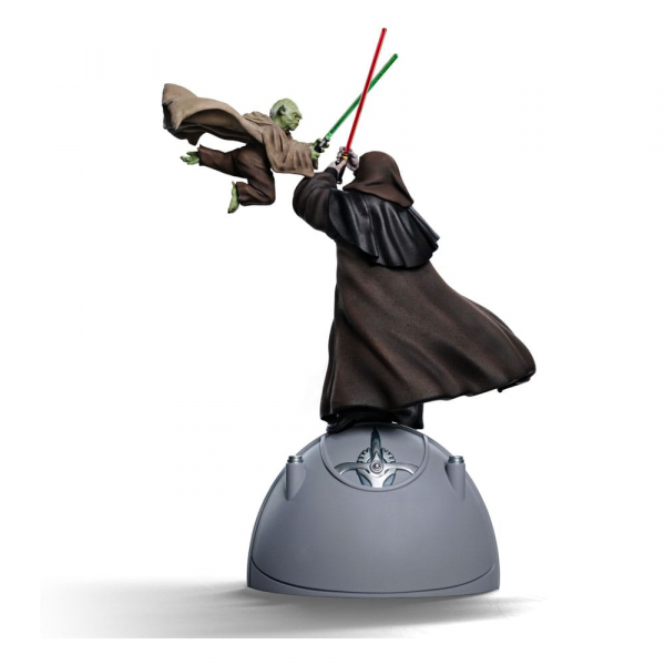 Yoda vs. Emperor Palpatine Statue Art Scale 1/10 Battle Diorama Series Exclusive, Star Wars: Episode III, 31 cm