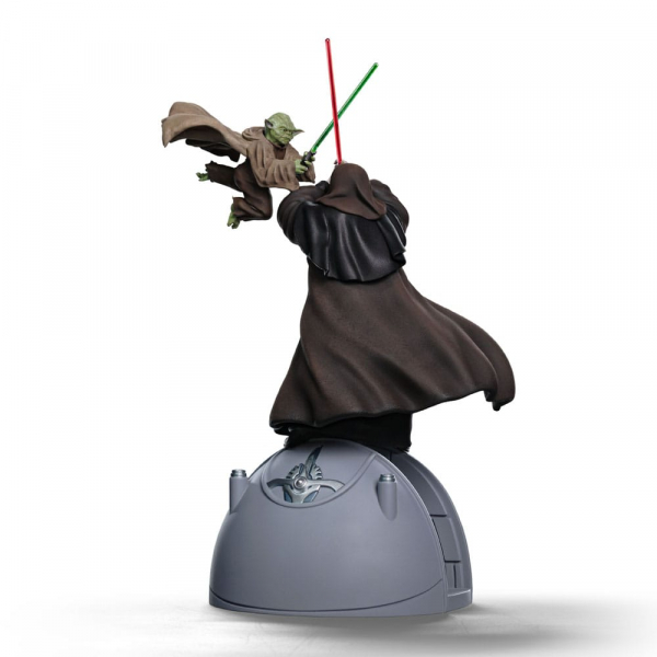 Yoda vs. Emperor Palpatine Statue Art Scale 1:10 Battle Diorama Series Exclusive, Star Wars: Episode III, 31 cm