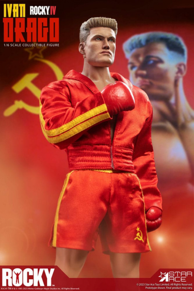 Ivan Drago Actionfigur 1:6 My Favourite Movie Deluxe, Rocky IV, 32 cm