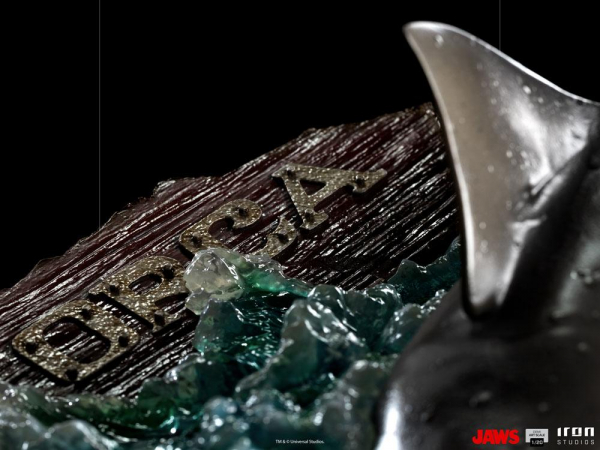 Jaws Attack Statue 1:20 Demi Art Scale, Der weiße Hai, 104 cm