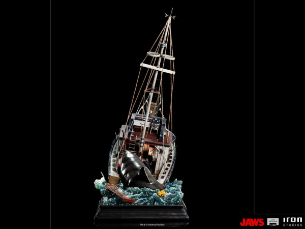 Jaws Attack Statue 1:20 Demi Art Scale, Der weiße Hai, 104 cm