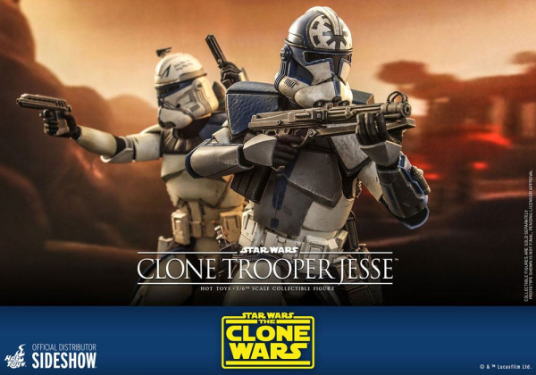 Clone Trooper Jesse Actionfigur 1:6 Television Masterpiece Series, Star Wars: The Clone Wars, 30 cm