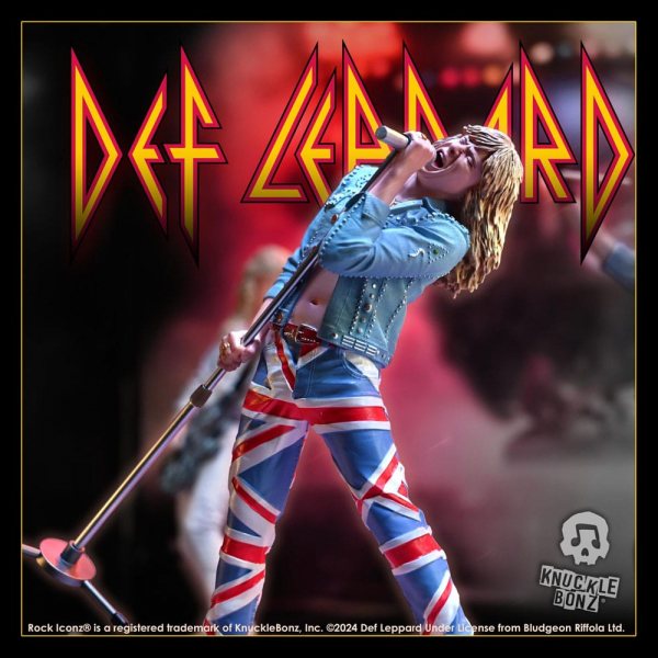 Joe Elliott Statue 1:9 Rock Iconz, Def Leppard, 24 cm