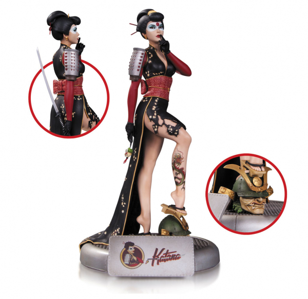 Katana Bombshells Statue