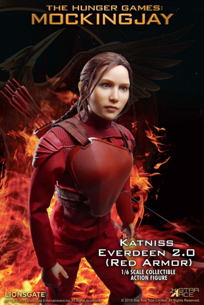 Katniss Everdeen Red Armor