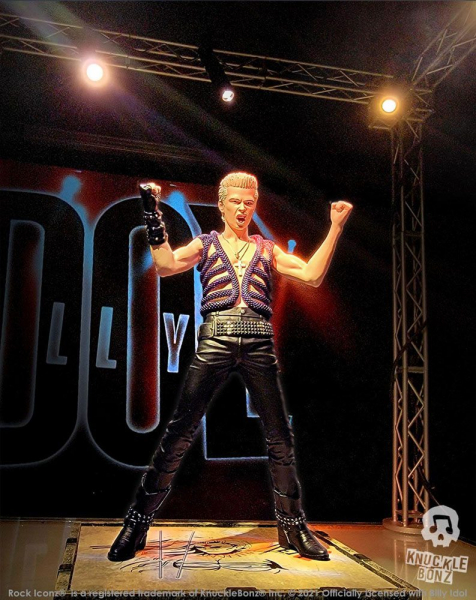 Billy Idol Statue 1/9 Rock Iconz Limited Edition, 22 cm