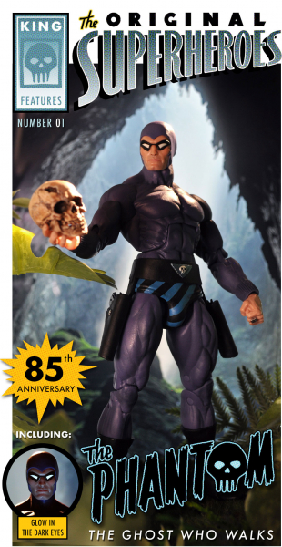 The Original Superheroes (Defenders of the Earth) Actionfiguren Serie 1, King Features, 18 cm