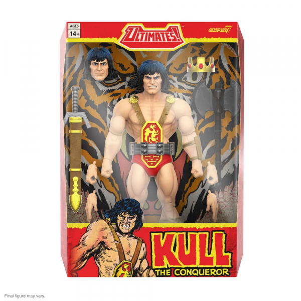 Kull the Conqueror Action Figure Ultimates, Conan the Barbarian, 18 cm