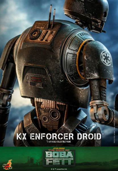 KX Enforcer Droid Actionfigur 1:6 Television Masterpiece Series, Star Wars: The Book of Boba Fett, 36 cm