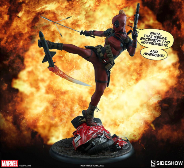 Lady Deadpool Premium Format