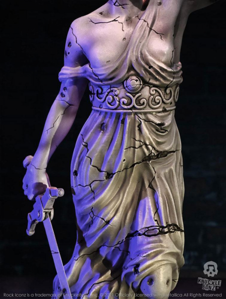 Lady Justice Statue Rock Iconz On Tour, Metallica, 30 cm