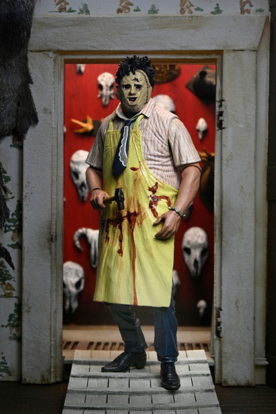 Ultimate Leatherface Actionfigur 50th Anniversary, Texas Chainsaw Massacre, 18 cm