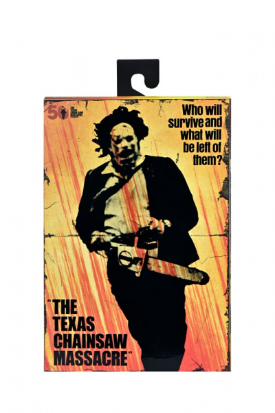 Ultimate Leatherface (Pretty Woman Mask) Action Figure 50th Anniversary, The Texas Chain Saw Massacre, 18 cm