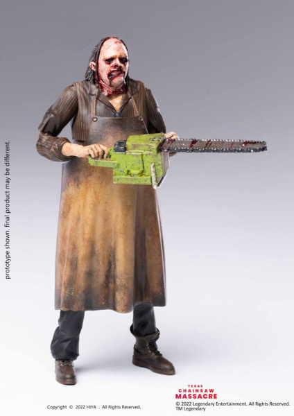 Leatherface Action Figure 1/18 Exquisite Mini, Texas Chainsaw Massacre (2022), 12 cm