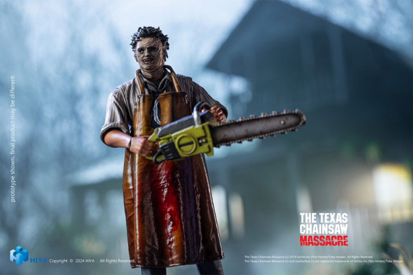 Leatherface (Killing Mask) Actionfigur 1:18 Exquisite Mini, Texas Chainsaw Massacre (1974), 11 cm