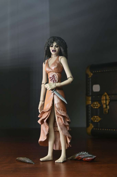 Leech Woman & Toulon's Puppet Case Action Figure, Puppet Master, 11 cm