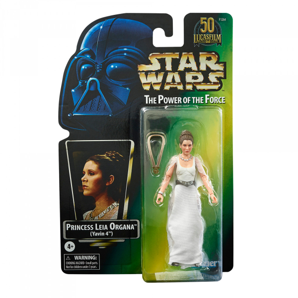 Princess Leia Organa (Yavin 4) Actionfigur Black Series Exclusive, Star Wars: The Power of the Force, 15 cm