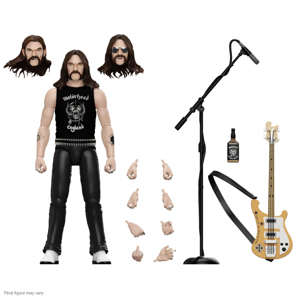 Lemmy Kilmister (Classic Era) Action Figure Ultimates, Motörhead, 18 cm