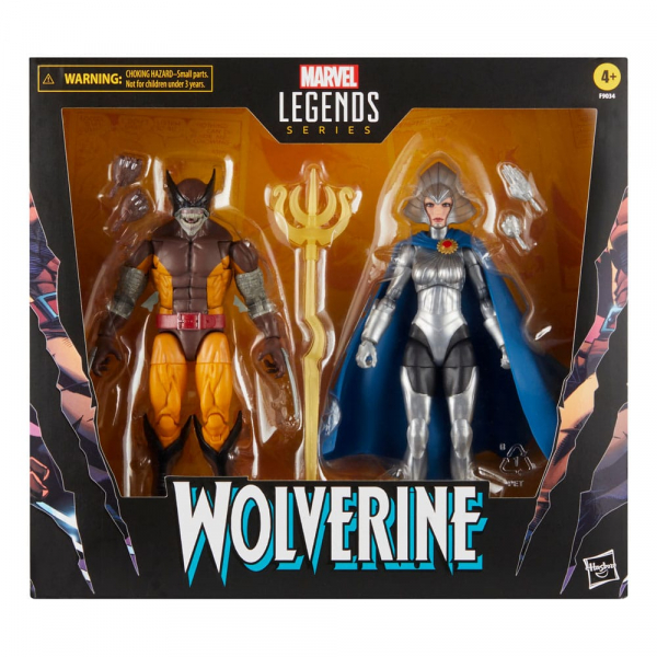 Wolverine & Lilandra Neramani Action Figures Marvel Legends 50th Anniversary, 15 cm