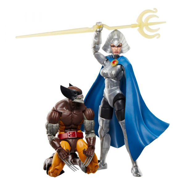 Wolverine & Lilandra Neramani Action Figures Marvel Legends 50th Anniversary, 15 cm